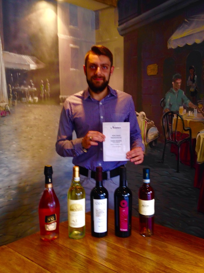 Special wine night presented by Dario Grande!