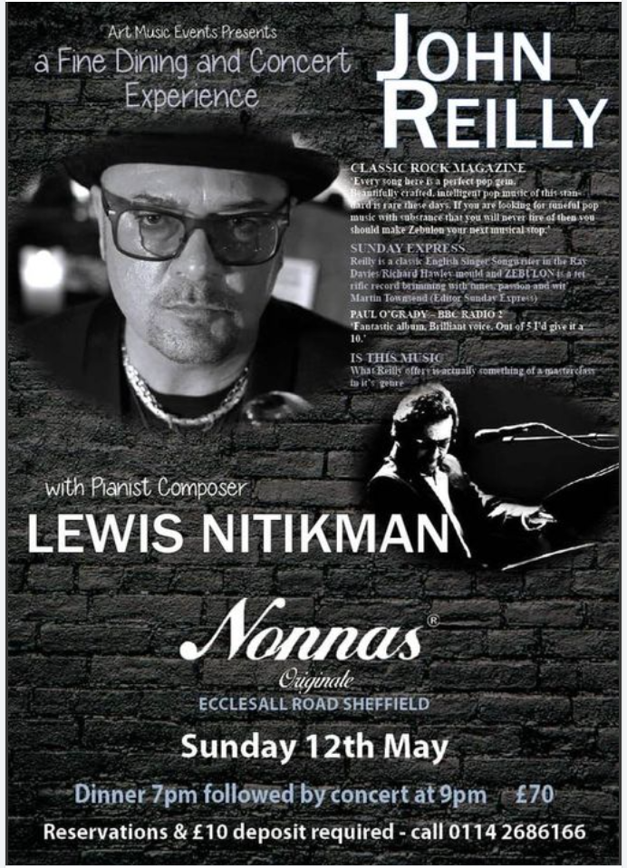 John Reilly & Lewis Nitikman Concert